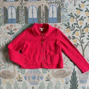 J.Crew Girls' collared sweater lady jacket